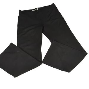 Betabrand black yoga dress pants size large long